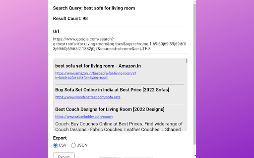 SerpLift - Google SERP Scraper screenshot
