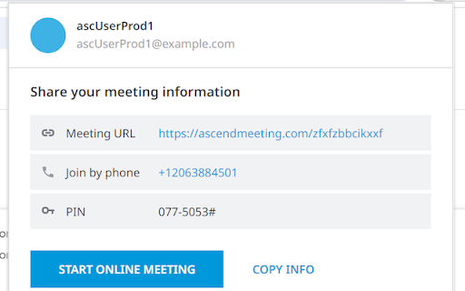 Ascend Chrome Extension screenshot