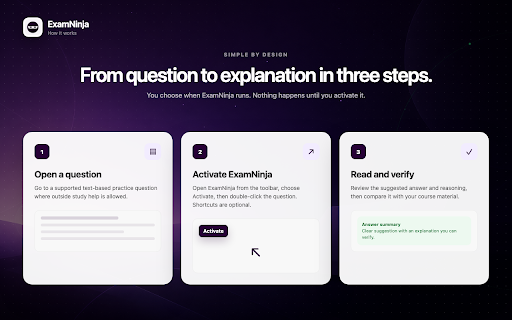 ExamNinja - AI Homework Helper screenshot