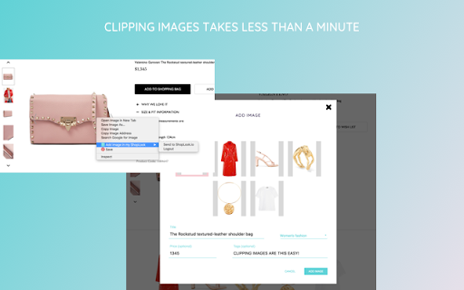 ShopLook Clipper screenshot