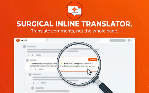 Better Translator for Reddit™: Threads, Comments & AI screenshot