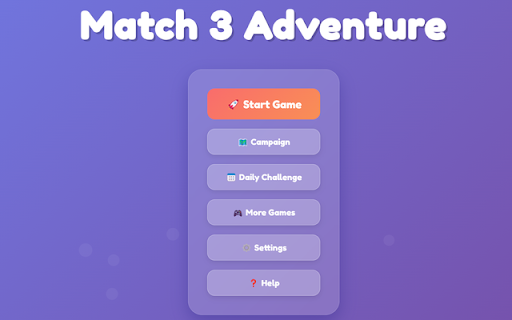 Magic Match 3: Candy Adventure screenshot