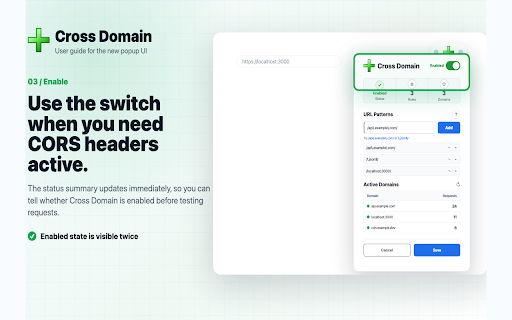 Cross Domain - CORS screenshot