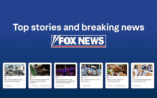 Yahoo Fox News Start Page screenshot