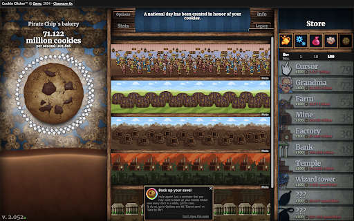 Auto clicker Cookie Clicker screenshot