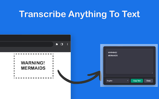 Copy Text From Image screenshot