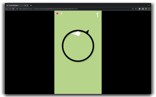 Circle Flip Game - HTML5 Game screenshot
