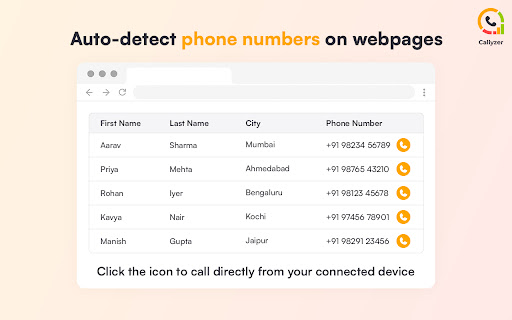 Quick Call by Callyzer screenshot