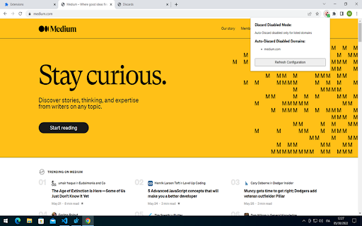 No-Tabs-Auto-Discard screenshot
