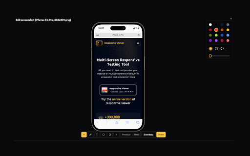 Responsive Viewer screenshot