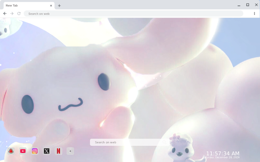 Cinnamoroll's Heavenly Adventures Live Wallpaper screenshot