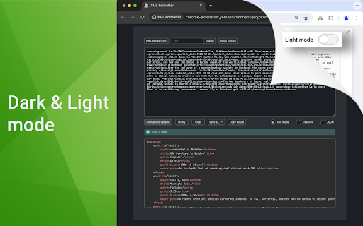 view xml file | XML Formatter screenshot