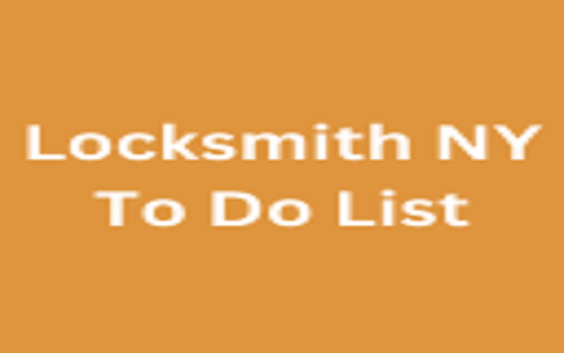 Locksmith NY To Do List screenshot