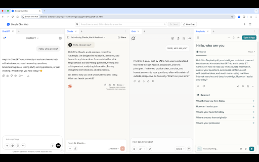 Simple Chat Hub screenshot