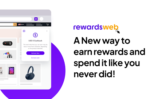 Rewardsweb screenshot
