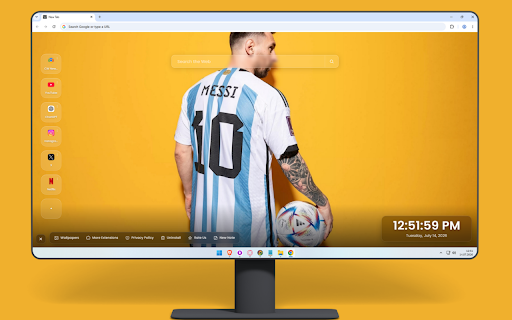 Lionel Messi Wallpaper – Football Legend Backgrounds screenshot