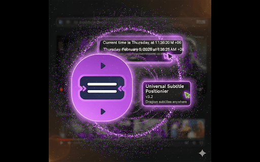 Universal Subtitle Positioner screenshot