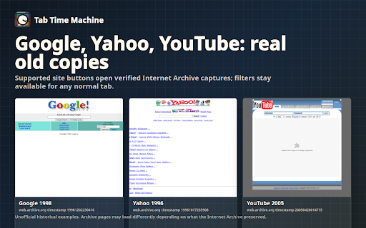 Tab Time Machine screenshot
