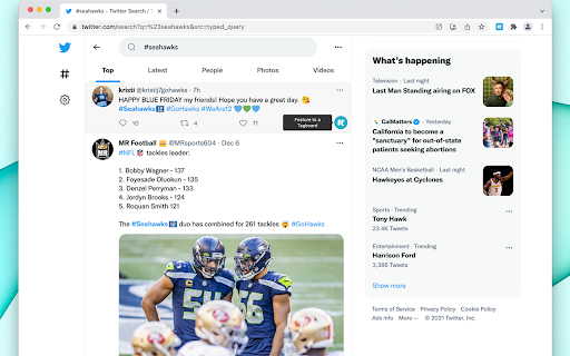 Tagboard Curate screenshot