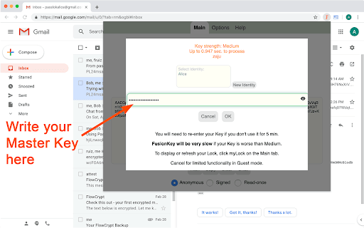 FusionKey screenshot