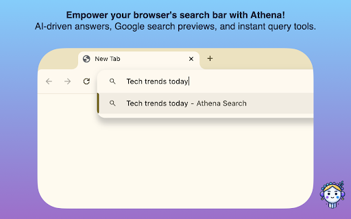 Athena ChatGPT Google Search AI Assistant screenshot