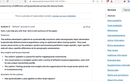 SciGemini - Gemini™ for Scientists screenshot