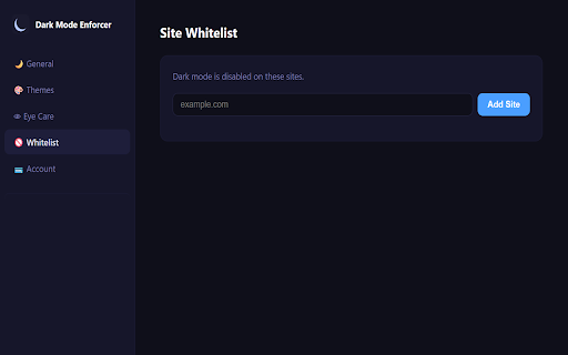 Dark Mode Enforcer + Eye Care screenshot
