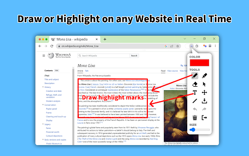 Page Marker - Web Paint on Pages screenshot