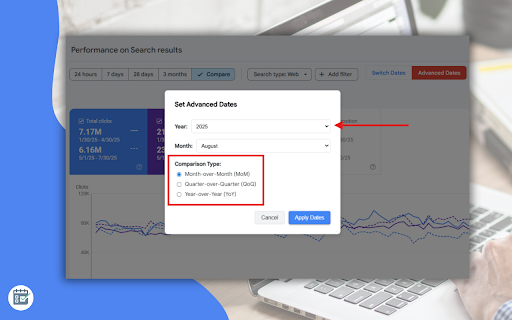 GSC Advanced Date Tools screenshot