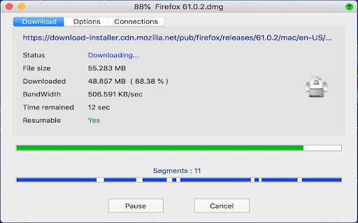 NeatDownloadManager Extension screenshot