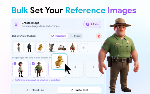 Flow Automator - Bulk AI Video Generation Toolkit for Google Flow & VEO AI screenshot