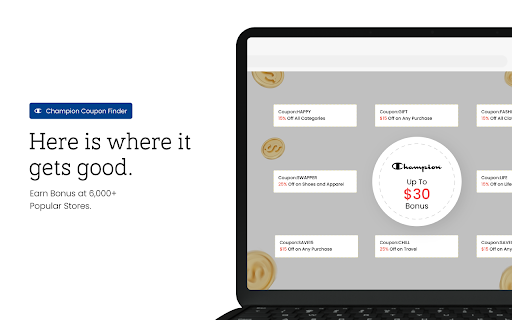 Champion Coupon Saver - Official Coupons & Best Deals screenshot