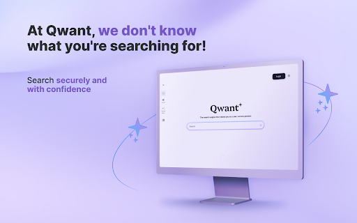 Qwant - Search engine screenshot