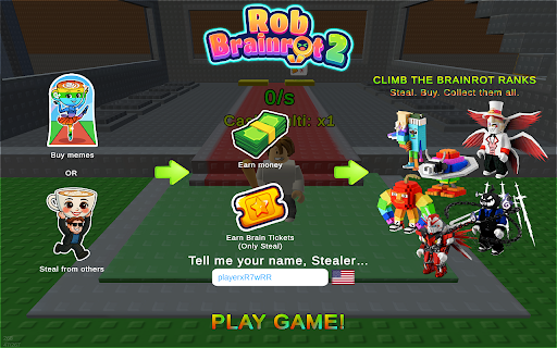 Rob Brainrot 2 – Tricky Puzzle Game screenshot