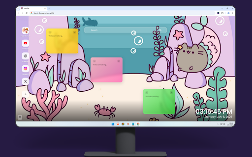 Pusheen Cat Wallpapers - Cute Kawaii Backgrounds screenshot