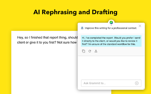 Grammit: AI Grammar Checker screenshot