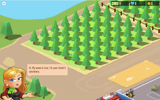 Idle Lumber Inc Game screenshot
