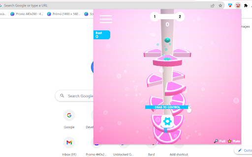 Helix Fruit Jump Arcade Game screenshot