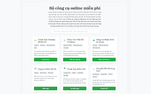 Công cụ SEO Marketing & Data - Võ Việt Hoàng screenshot