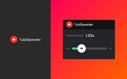 Tubi Speeder: adjust playback speed [QVI] screenshot