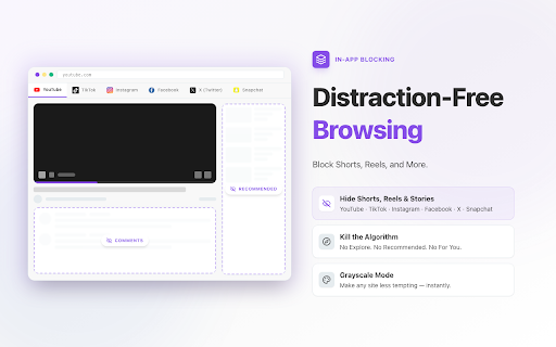 StayFree - Website Blocker, Web Usage Stats, Shorts Blocker screenshot