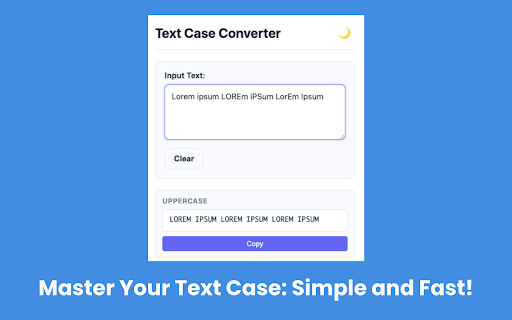 Easy Text Case Converter screenshot