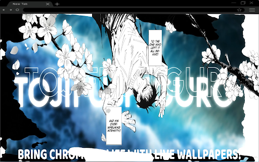 Fushiguro Toji Hanging Jujutsu Kaisen Live Wallpaper screenshot