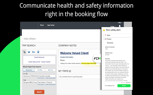 FCM Extension screenshot
