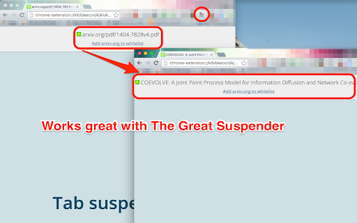 arXiv title fixer screenshot