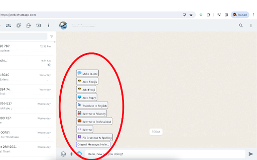 waGpt - ChatGpt for WhatsApp screenshot