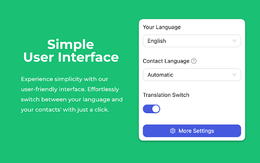 Fiverr ™ Translator - Automatically translate received and sent messages screenshot