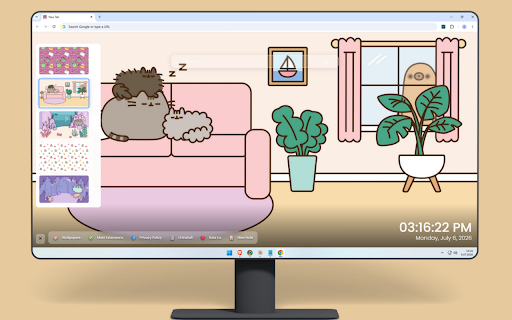 Pusheen Cat Wallpapers - Cute Kawaii Backgrounds screenshot