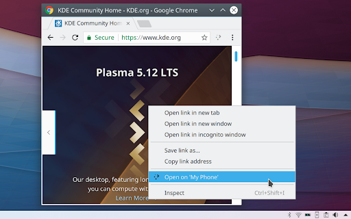 Plasma Integration screenshot