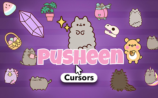 Pusheen Cursor ★ Custom Cursor for Chrome™ screenshot